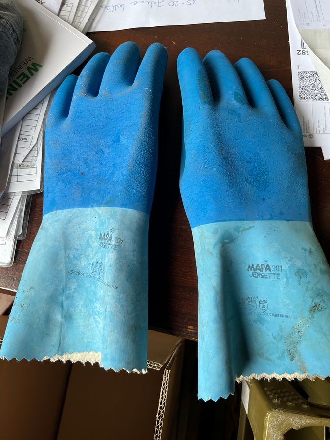 Arbeitshandschuhe blau